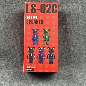 LS-02C Bearbrick Style HIFI Speaker Portable Wireless‎ Bluetooth Unique Design